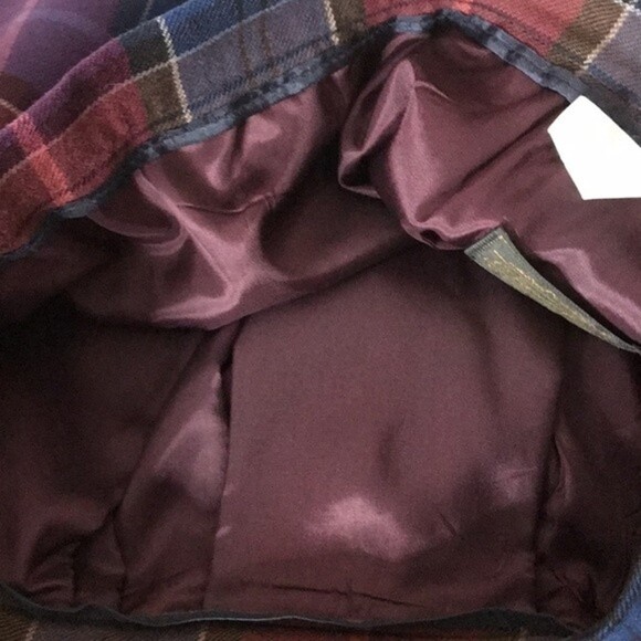 Vintage Eddie Bauer 100% wool pleated skirt size 14 - Picture 11 of 11